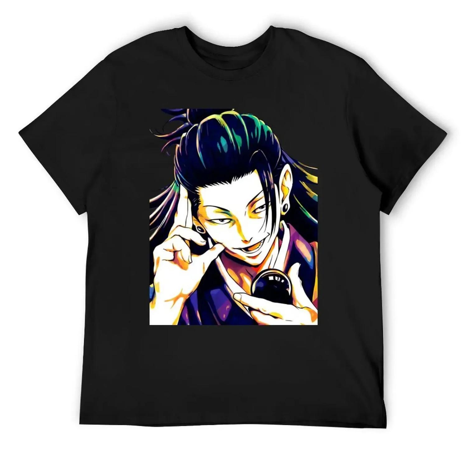 

Geto Suguru Pop Art T-Shirt cute clothes cheap stuff plus size tops anime clothes mens graphic t-shirts funny XXXXXL чорний