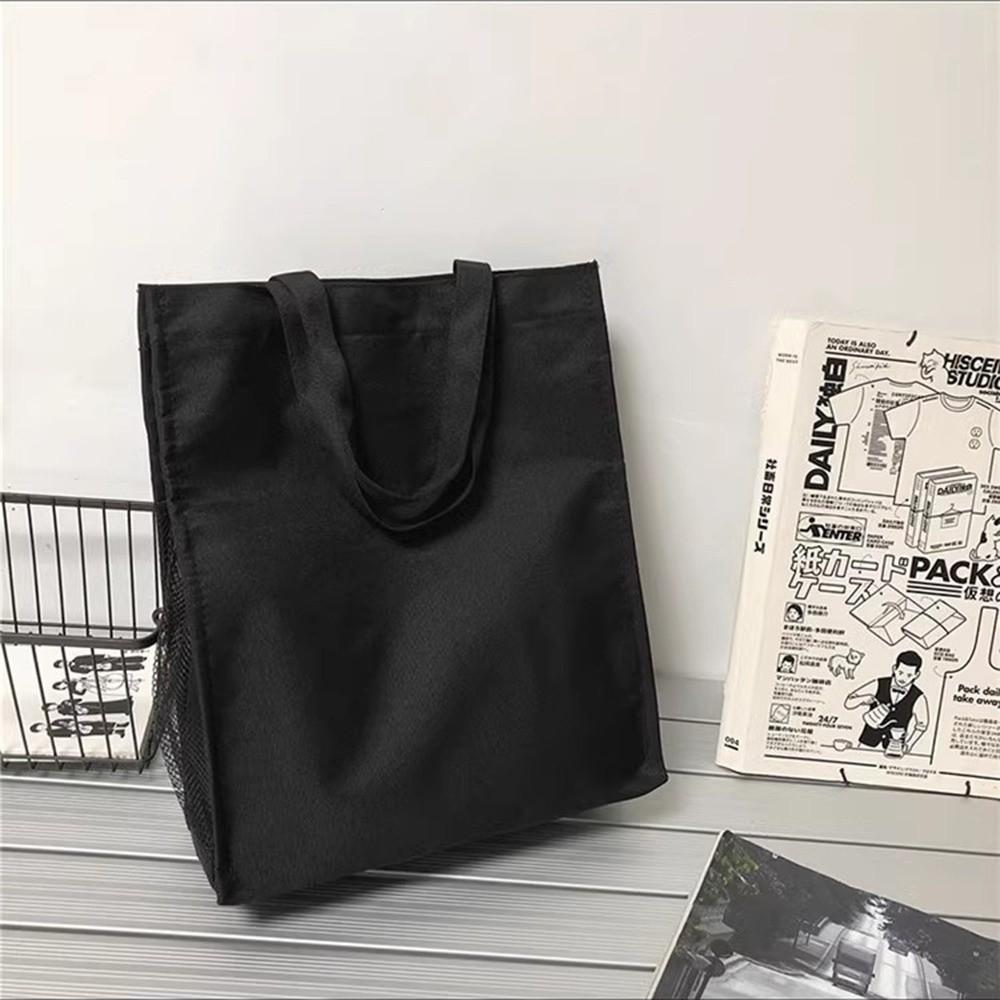Casual Male Commuting Tote Bag Oxford Cloth Large Capacity Canvas Shoulder Bag Fashi Versatile Portable File Bag Students