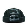 Letter Printing Docker Cap Without Visor Adjustable Brimless Caps Vintage Beanie Hat Retro Cotton Street Cool New Style Hip Hop