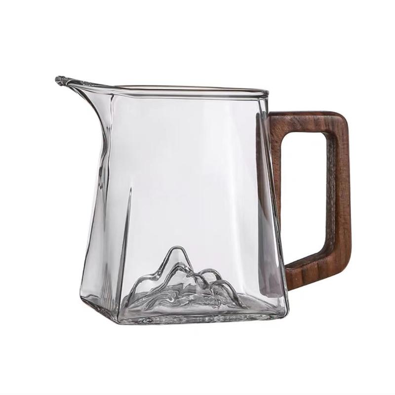 Glass Fair Mountain View Thickened Heat-resistant High Temperature-resistant Male Cup Tea Set Making Accessories Teapots Teaware