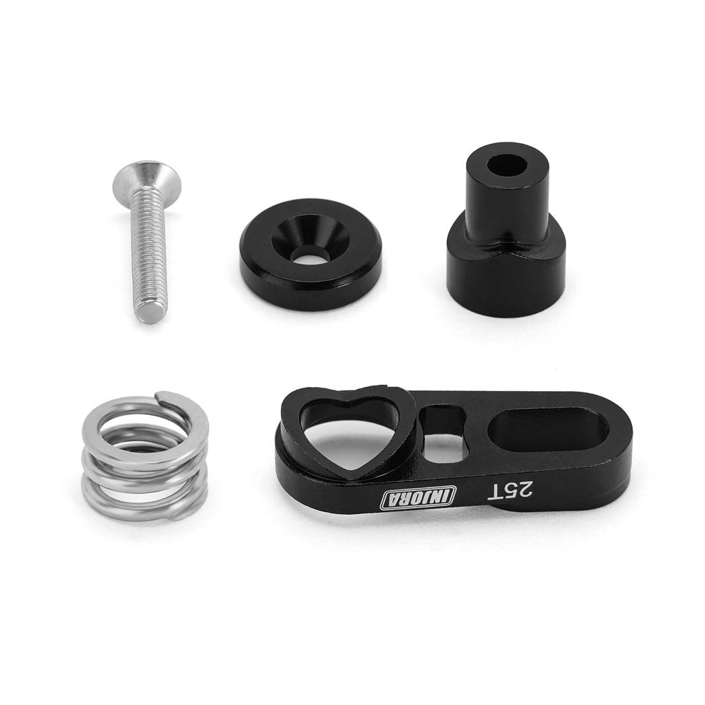 INJORA 25T Aluminum Transmission Shift Unloading Servo Horn for 1/10 RC Crawler Axial SCX10 PRO Upgrade