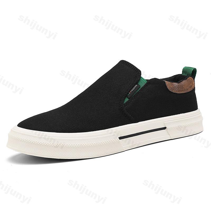 Fashion 2025 Summer New Mesh Breathable Fashion Trend Casual Canvas Single Shoes for Men  Comfortable Versatile Low Top Slip on Sneakers