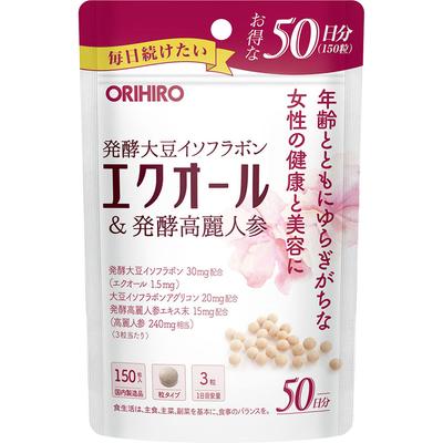Orihiro Prandu Equol & Fermentierter Ginseng, Tokusyo 150 Kapseln Sonstige (Schlösser, Zungenreiniger usw. prüfen.) Schöne Haut Sonstiges (Schlösser prüfen, Zunge cl