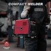 135A MIG Welder with Large LED Display, 110V 3-in-1 Gasless Machine for Flux Core, Lift TIG, Stick Welding