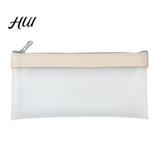 Water-repellent Pencil Bag Clear Mesh Case, Large Transparent Pen Pouch for Girls, Waterproof Exam Stationery Organizer High School Students,