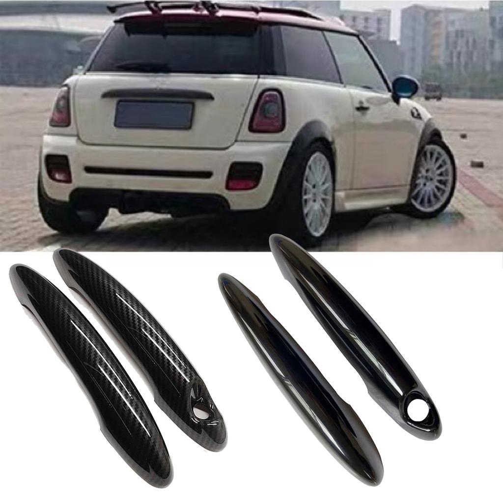Aufkleber für die Außentürgriffabdeckung für MINI Cooper S JCW R50 R52 R53 R55 R56 R57 R58 R59 R61, 2 Teile/Satz, Auto-Styling-Zubehör