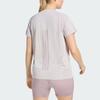 Adidas Seamless Knitted Sports Round Neck Raglan Short Sleeve Quick Dry T-Shirt Women Tops KE6866