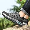 Outdoor Men'S Hiking Shoes Sneaker Autumn Winter Couples Casual Mountaineering Shoes Men'S Leather Walking Shoes Large Footwear