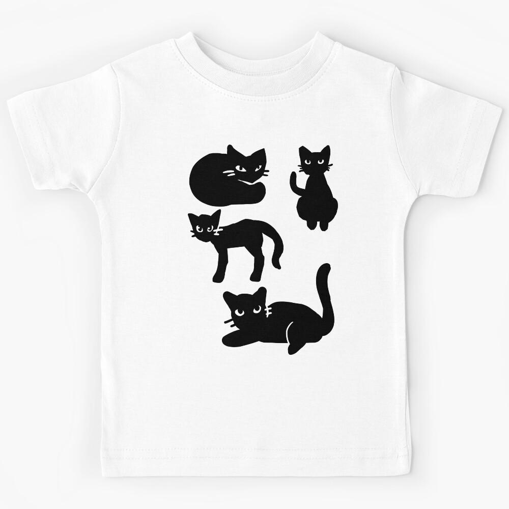Black Cats Kids T-Shirt 160