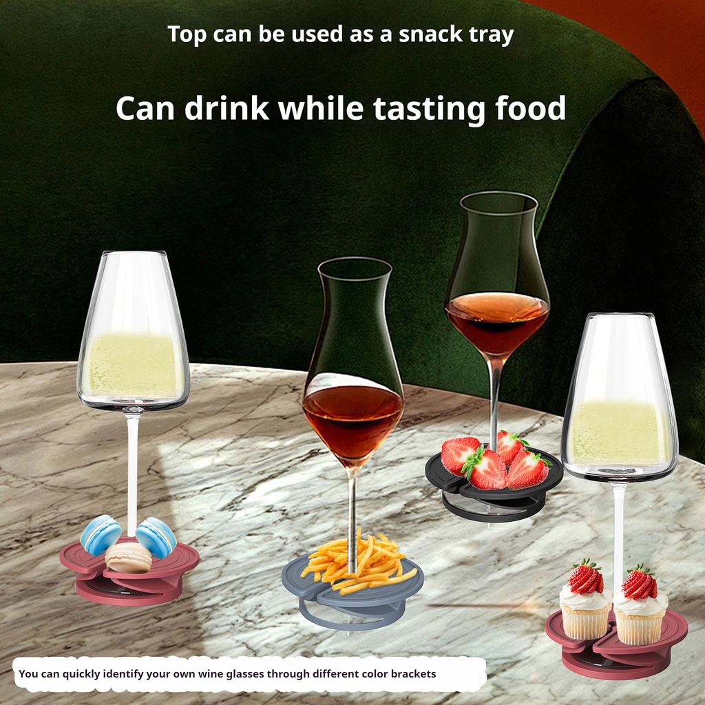 Outdoor Fixed Red Wine Glass Holder Yacht Fishing Sucker Wine Glass Holder Out Of Support.