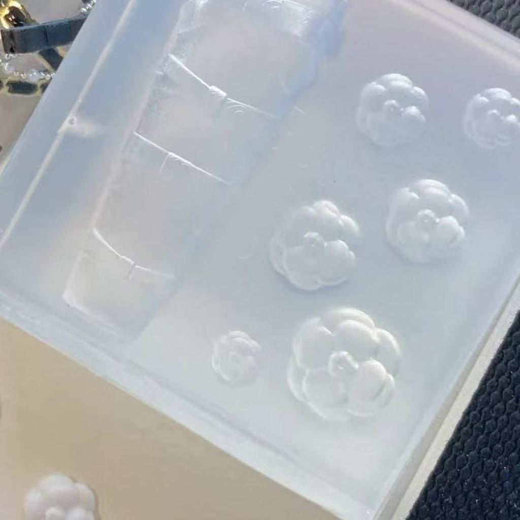 Sturdy Silicone Nail Art Decorations Mold Bowknot Flower Embossing Mold For DIY 3D Manicure Accessories Making