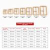 Metal Third Gear With Needle Belt Buckle Women And Men'S Clothing Design Half Buckle Luggage Clothing Buckle Accessories