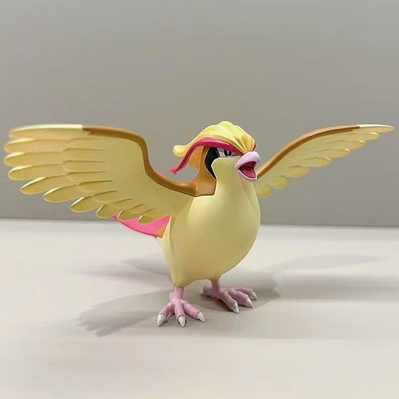 

In stock 7cm Anime Pokemon Pidgeot Figure Action Figurine Model Collection Statue Desk Decora Dolls Children Toys Birthday Gifts