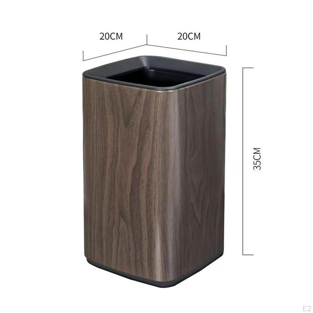 Modern Stainless Steel Garbage Can for Bedroom and Bathroom