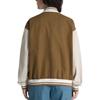 Vans Jackets Women's Brown Baseball Collar Moderate Pilot VN0007580E0