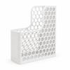 A4 White Hexagonal Openwork Office Document Organizer