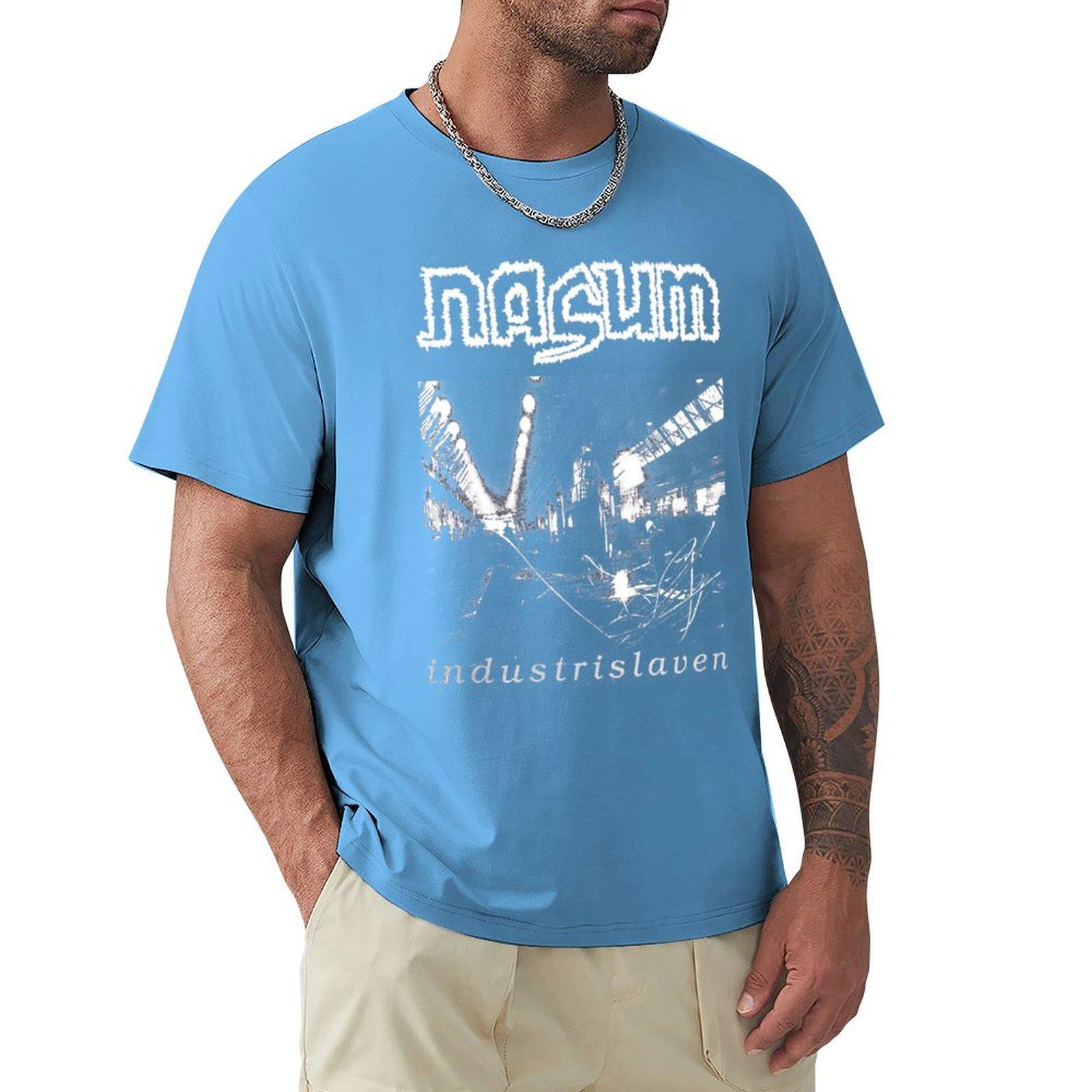 Nasum T-Shirt customs design your own Short sleeve tee baggy shirts cheap stuff men graphic t shirts S