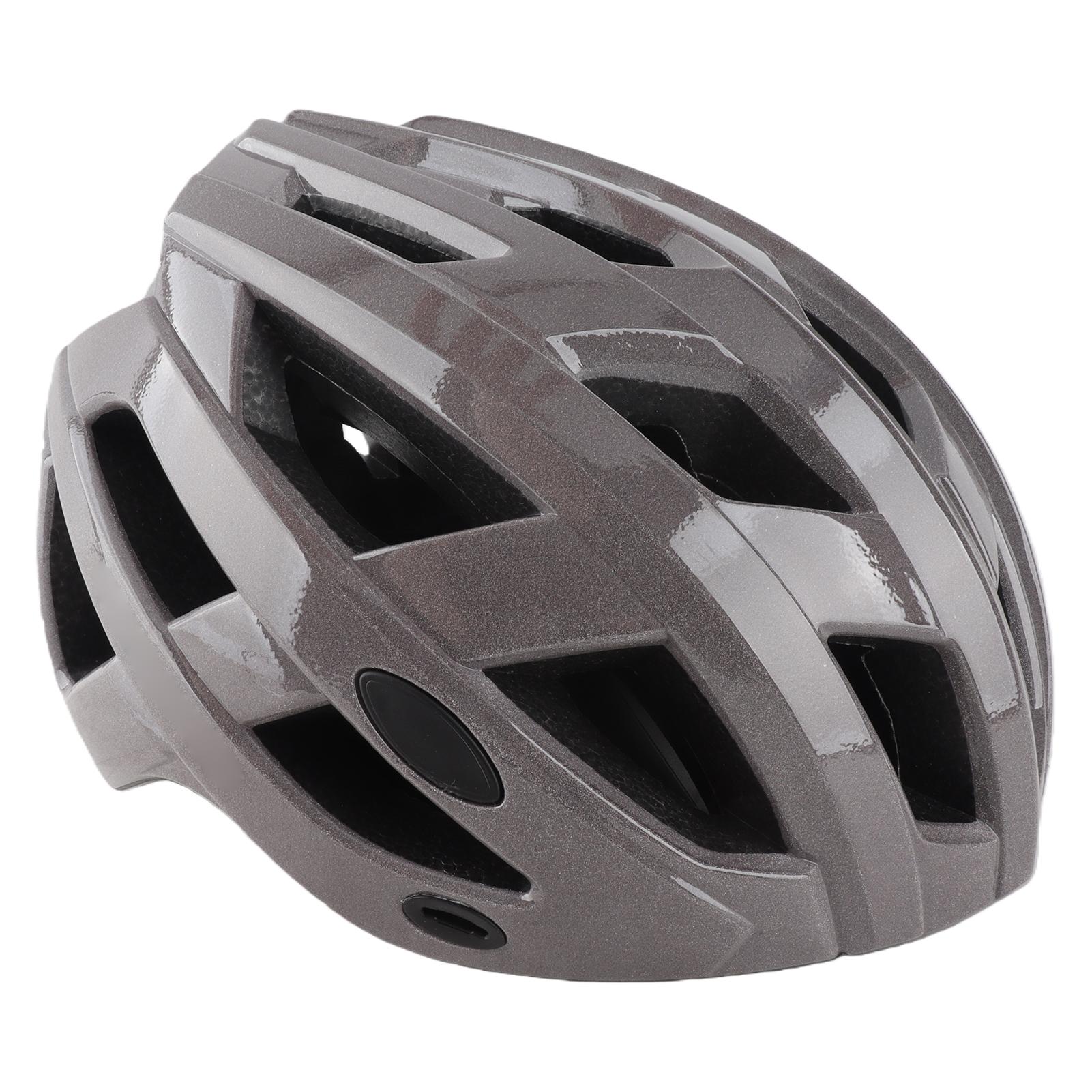 

Adult Riding Helmet Lightweight with Removable Sun Visor for Road and Mountain Bikes Pink срібло сірий колір