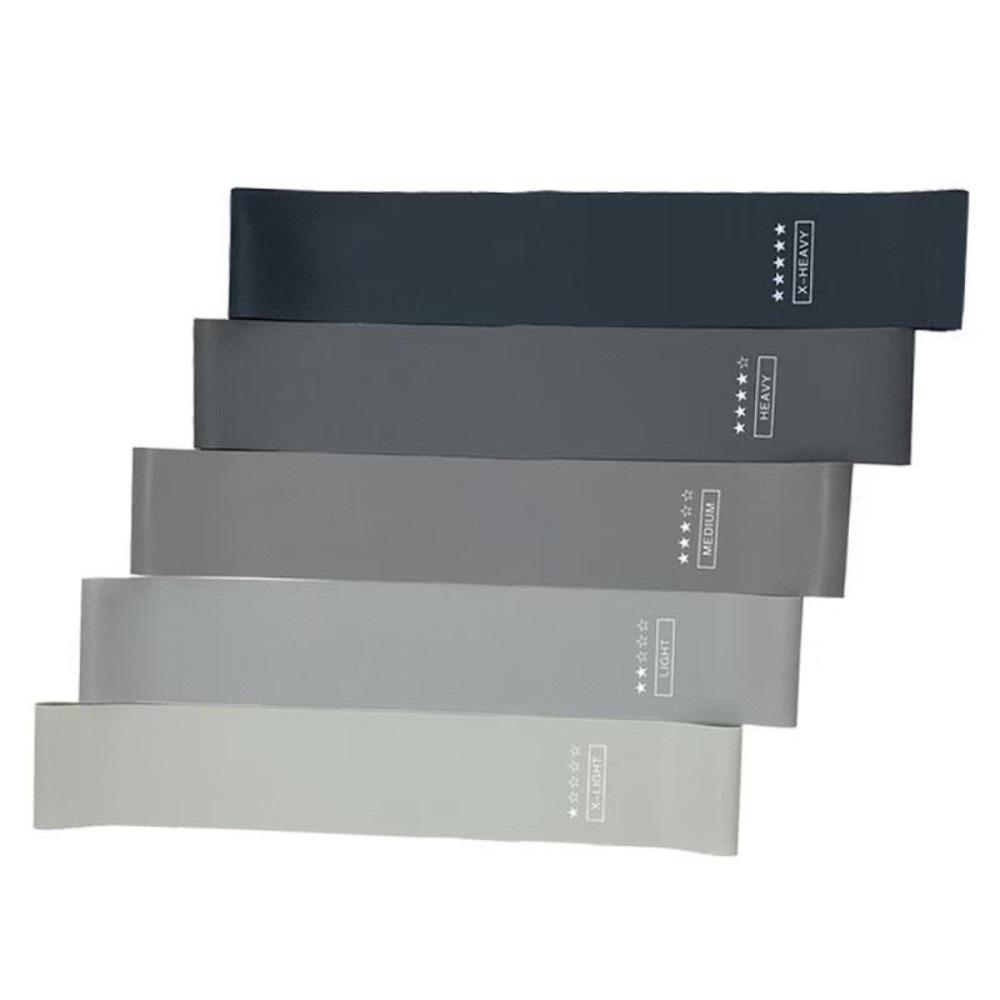 

5Pcs TPE Yoga Sport Elastic Bands Durable Pilates Hip Circle Expander Bands Workout Equipment 5pcs