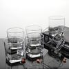 Jiwu Senlin Square Whiskey & Beverage Glass Set, 6-Piece