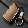 5 Button Metal and Leather Car Key Case Cover For Lexus LM350h LM500H  2024 Car Key Case Protect Fob
