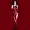 Women 5D Thin 912 Pin Oil Shiny Smooth Bodysuit Sheer See Through Elastic Tights Yoga Shaping Unisex Playsuit Maid Leotard