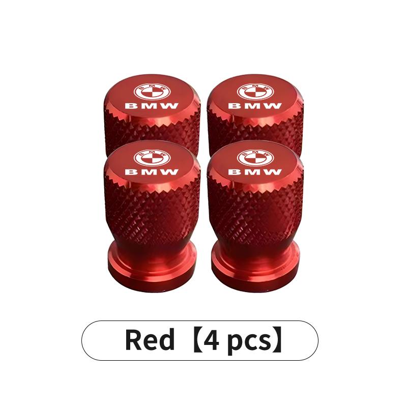 For BMW Car Tire Valve Checkered Metal Narrow Mouthpiece Style Cap Accessory X2 X3 X4 X5 X6 X7 G20 G30 6GT E46 E90 E60 F10 E39