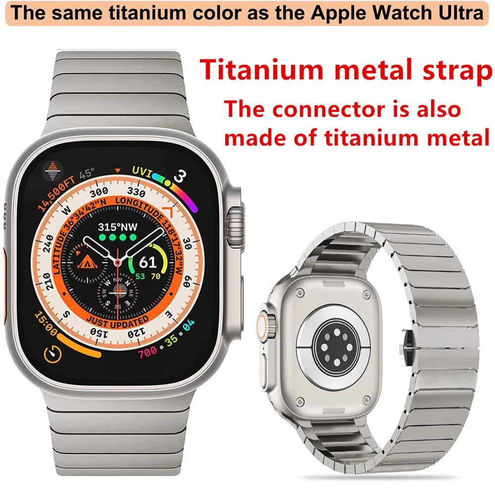 Stainless Steel Band For Apple Watch 10 46 42mm Metal Business Bracelet For Iwatch 10 Ultra 49mm 44/45 38/40mm Strap Accessories
