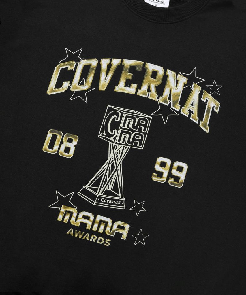 COVERNAT [Covernat X 2024 Mama Awards] Graphic Sweatshirt Black