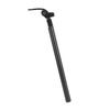 Electric Bike Suspension Seatpost Shock Absorber Aluminum Alloy Flip Design Damper Post for Electric Bicycle Black