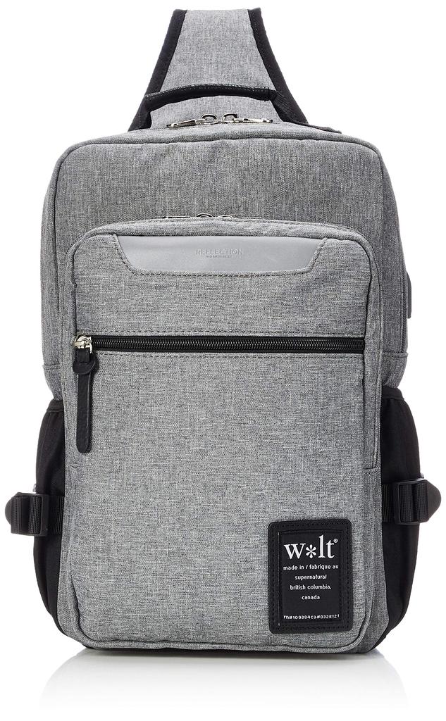 Body Bag WLT REFLECTION Dark Gray [Walt] Men's