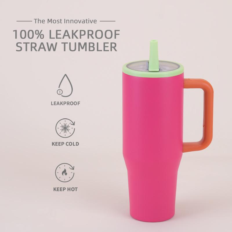 40 Oz Vacuum Flask Cup Thermos water Bottle Thermal Mug Large Capacity Stainless Steel Cold and Hot Tumbler Travel Car coffee