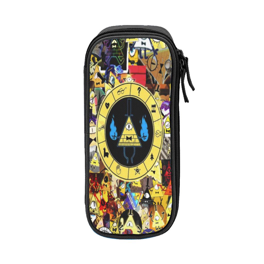 Gravitys Falls Merch Pen Box Large Capacity School Supplies Pencil Bag Amazing Gift