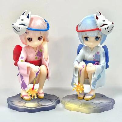 Anime Re:život v jiném světě od nulového dětství postava Ram Rem plavky akční figurka PVC model hračky