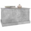 Storage Chest Concrete Grey 70 x 40 x 38 cm Engineered Wood