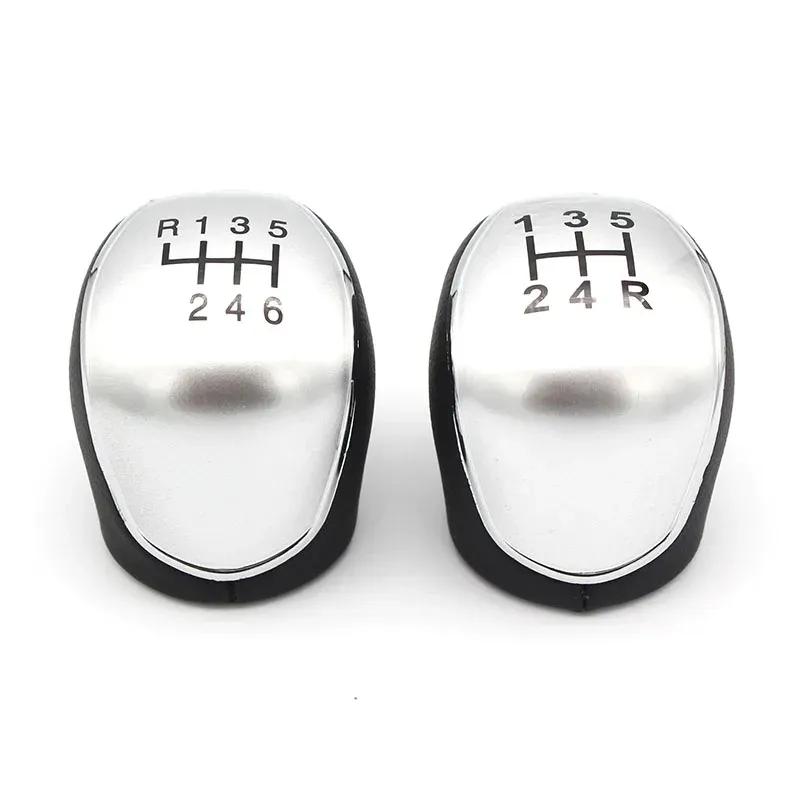 5/6 Auto Leder Schaltknauf für Ford S-Max C-Max Kuga Galaxy Mondeo 4 Mk4 Transit Tourneo Connect Focus Auto Zubehör