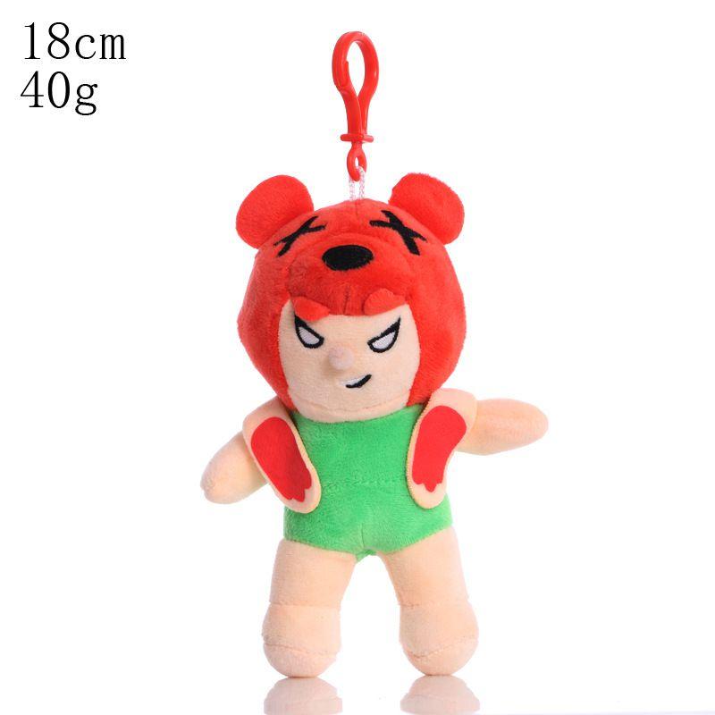 Cactus Stars Brawl Leon Nita Poco Spike Plush Toy Pendant Stuffed Doll Kids Gift