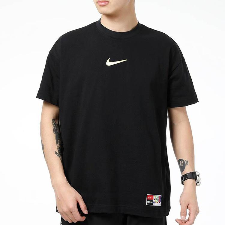 Nike AS Men's NK FC Cotton Jersey JSY Short Sleeve SS Black CZ1010-010