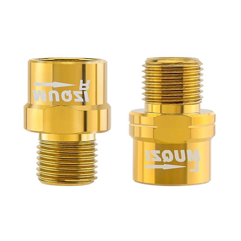 

bicycle pedal extender 1 pair pedal extension spacer expansion pedal spacer Compatible with 9/16 inch threaded pedals bike Extended 16mm/0.63 inch