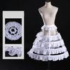 Wedding Dresses for Woman Petticoat Long Crinoline for Photography Dress Pettill with Hoops Pleated Skirt Cosplay Tool