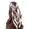 New Cashew Flower Pattern Printing 91 * 91 Satin Large Square Scarf Silk Scarf Spot Wholesale, Yiwu