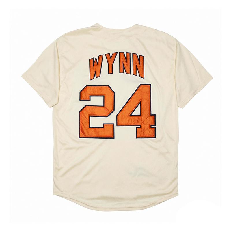 Men's Vintage-Style Stitched Baseball Jerseys 2 Alex Bregman 5 Jeff Bagwell 7 Craig Biggio 24 Jimmy Wynn 34 Nolan Ryan S-3XL
