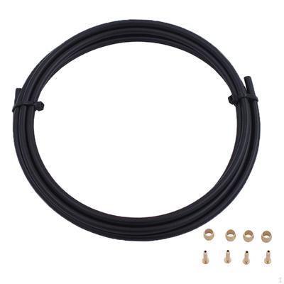 Kit de Manguera de Freno de Disco Hidráulico Tubo Carcasa Juego Conector de Oliva Inserto Herramientas de Reparación para Ciclismo