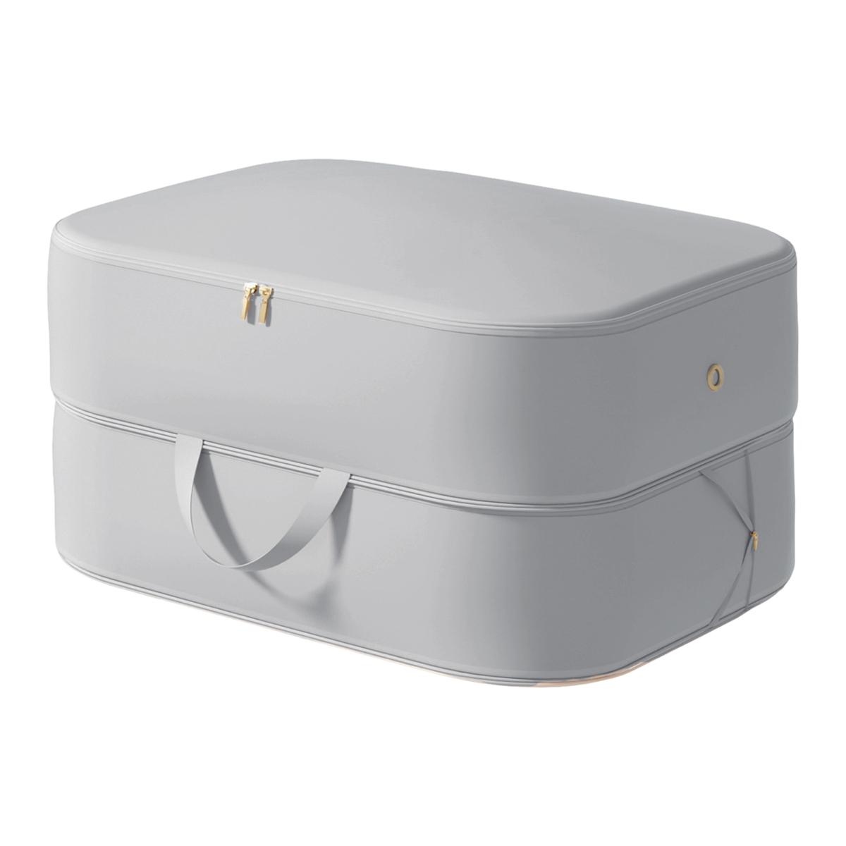 

Сумка для хранения Yousheng, ультракомпактный органайзер для самостоятельного сжатия, водонепроницаемая сумка для хранения одеял большой емкости S серый