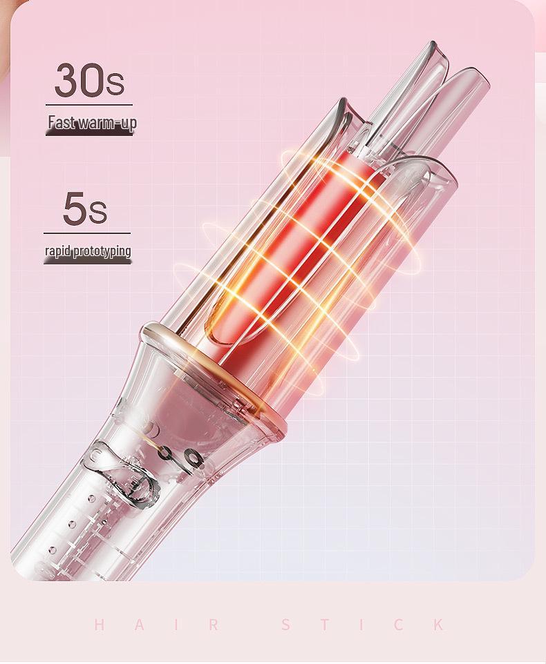 Automatic Negative Ion Curling Iron - 25MM Electric Curler for Home Use