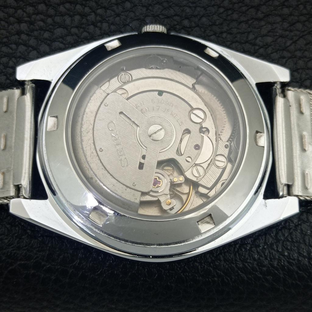 VINTAGE REFURBISHED SEIKO 5 AUTOMATIC 6309A JAPAN MENS GOLDEN WATCH a442148-1