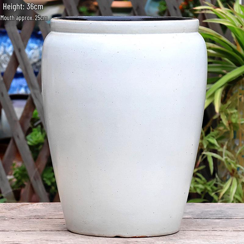 Large Handmade Ceramic Pot for Succulents, Trees, Roses, and Bougainvillea