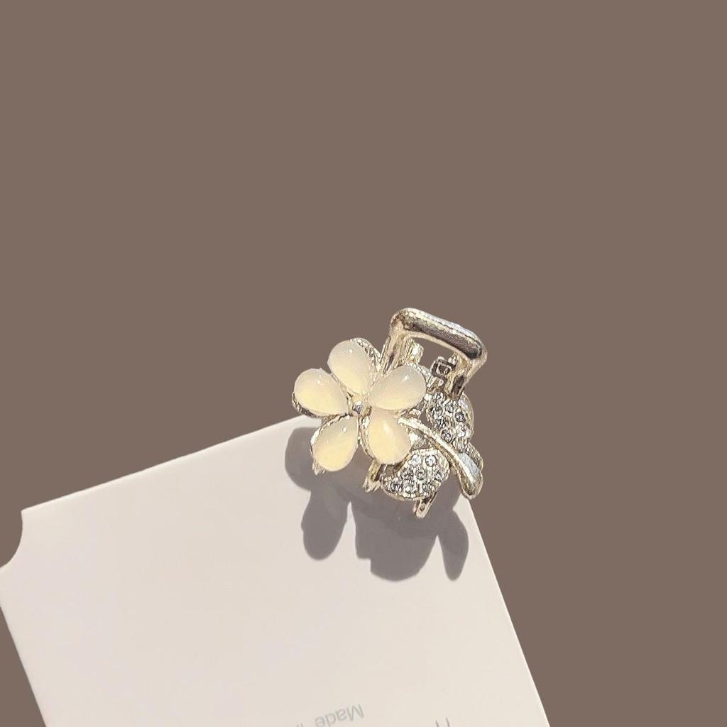 Korean Style Princess Bow Hair Clip for Women - High-End Side Bangs Double Clip Hair Accessory