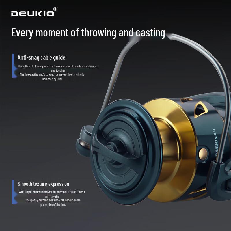 DEUKIO SA Series General-Purpose Waterproof Lure Spinning Reel
