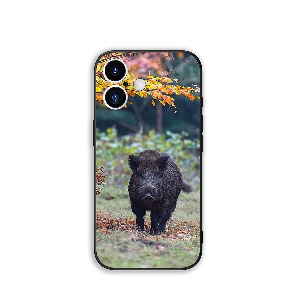 Phone Cover Pig Animal Wild Boar Casing for Apple iPhone 17 16 11 Pro XS Max XR 6 7 8 Plus + 16E SE 2020 Air 5 8+ Case